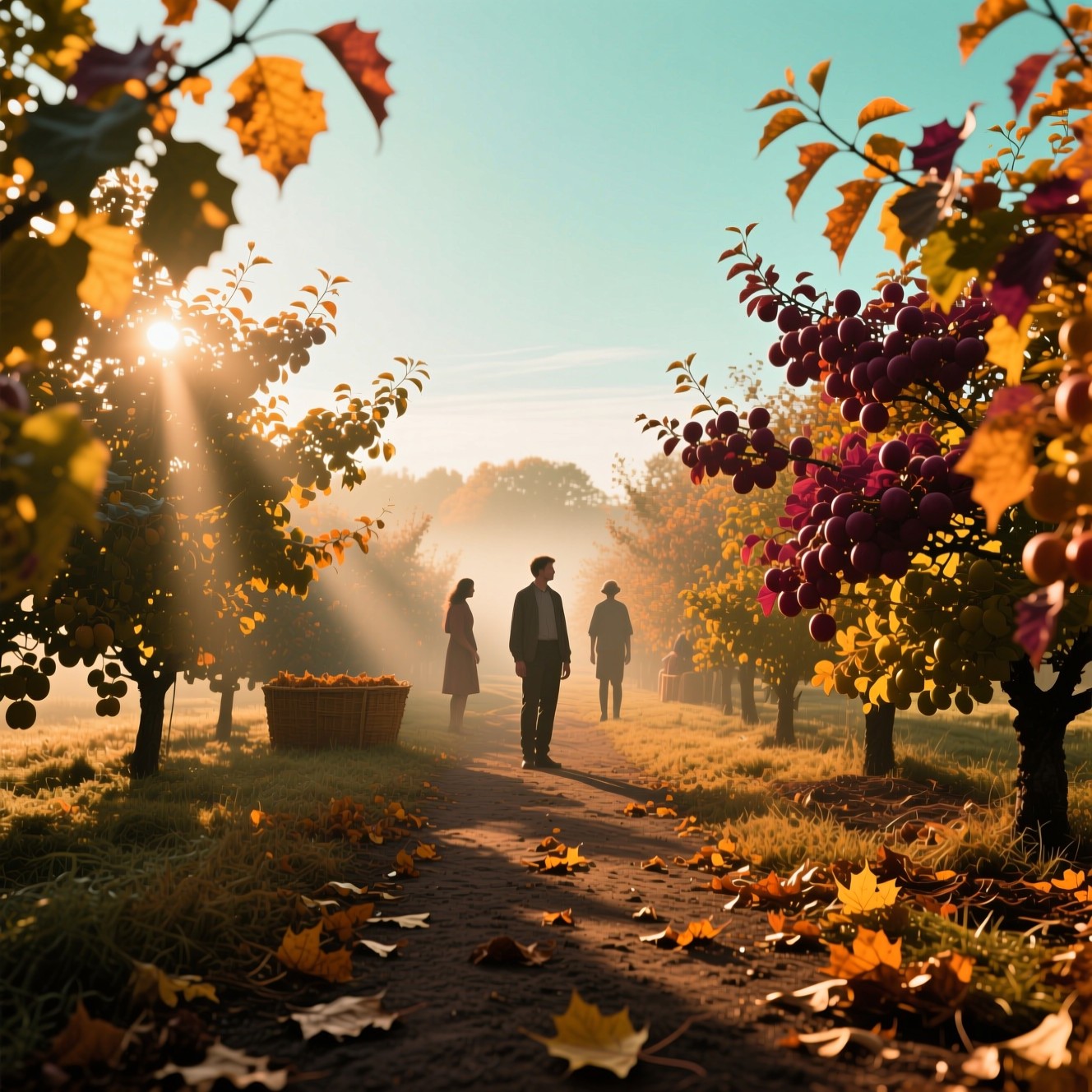 September Path Free September's Golden Path Photo - Autumn, Fall, Harvest | Download ...