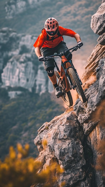 Free Mountain Biking Action Image - Mountain, Biking, Action | Download ...