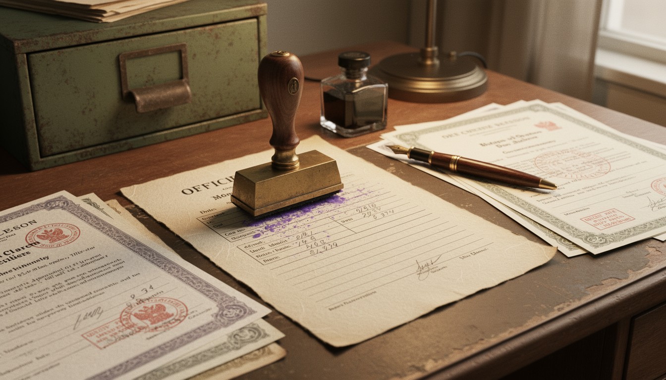 Free Vintage Office Documents Image - Vintage, Office, Desk | Download ...