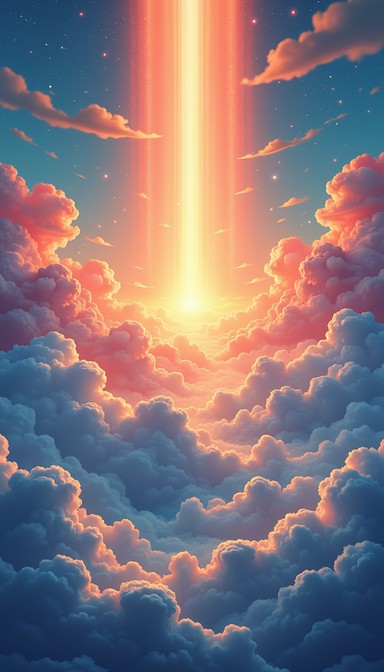 Free Divine Light Ascending Image | Download at StockCake