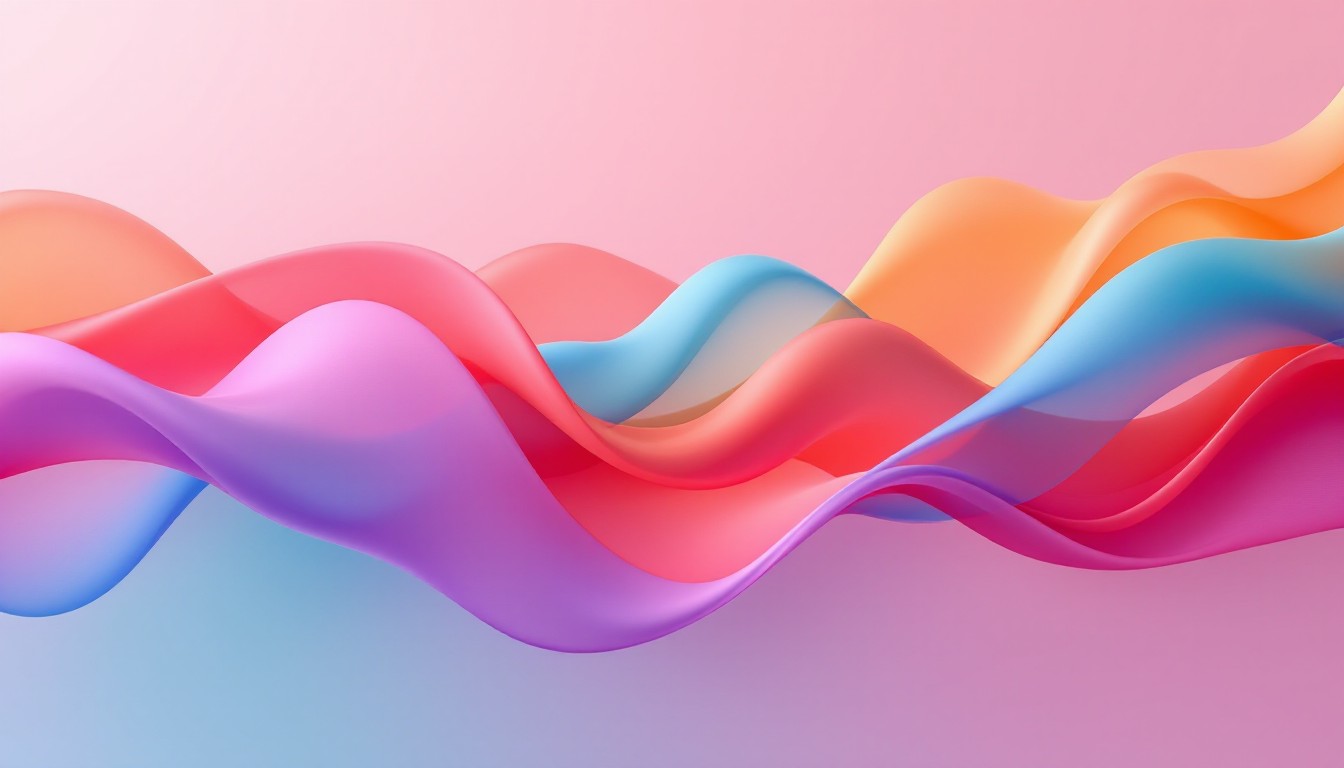 Free Vibrant 3D Waves Image - Abstract, Ribbons, Spheres | Download at ...