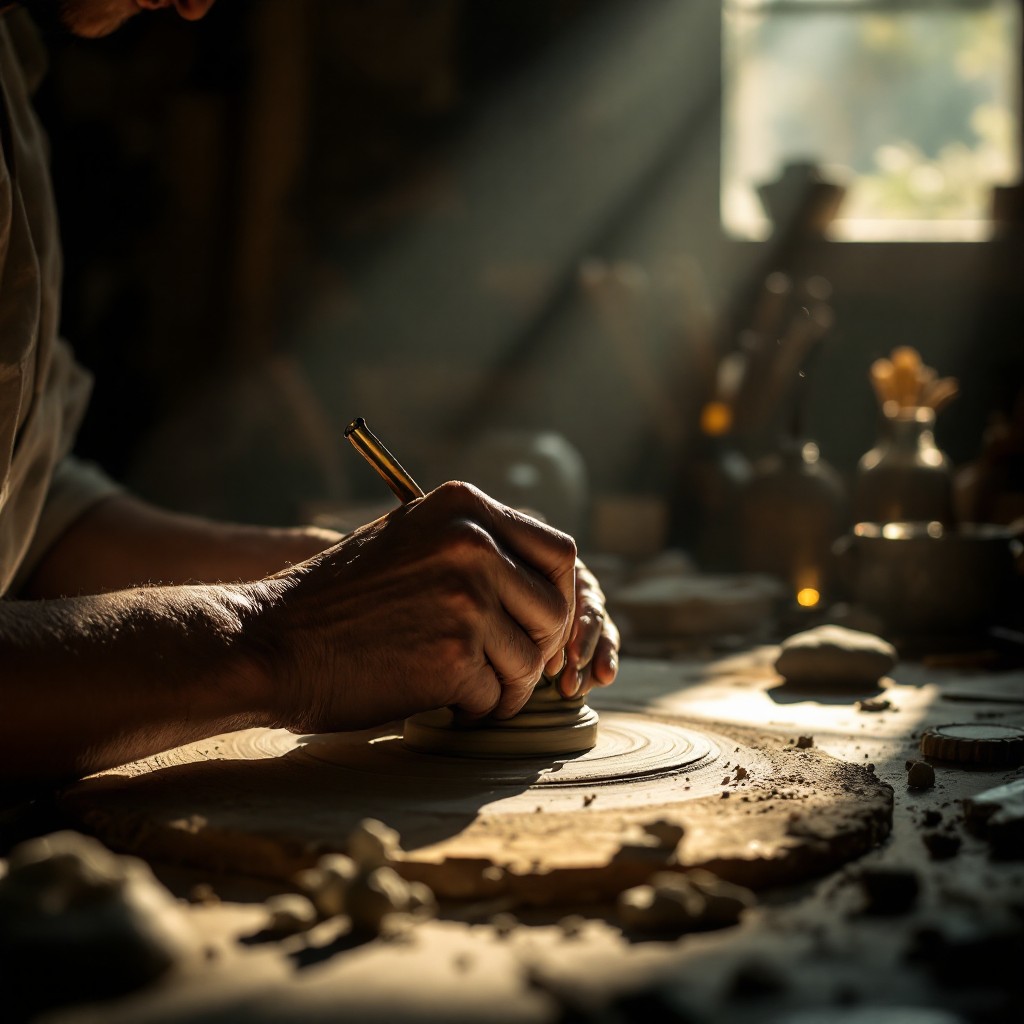 Free Crafting with Light Image - Sculpting, Artisan, Craft | Download ...
