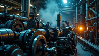 Free Machinery In Motion Image - Industrial, Machinery, Pipes ...