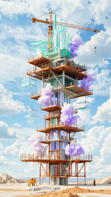 Free Building Beyond Reality Image - Surreal, Construction, Fantasy ...