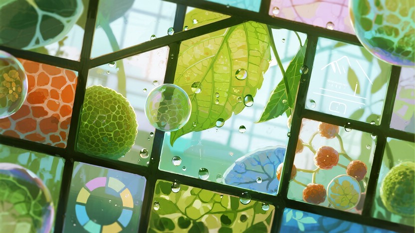 Free Botanical Glass Mosaic Photo - Greenhouse, Botanical, Translucent ...