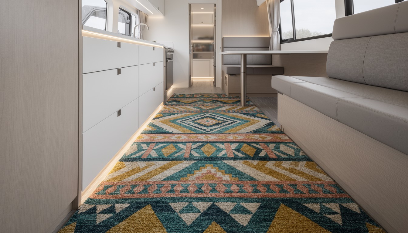 Free Colorful Camper Carpet Image - Rv, Interior, Rug | Download at ...