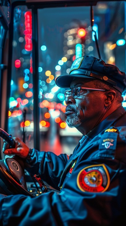 Bus Driver Image Free Focused Bus Driver Image - Bus, Driver, Uniform | Download at ...