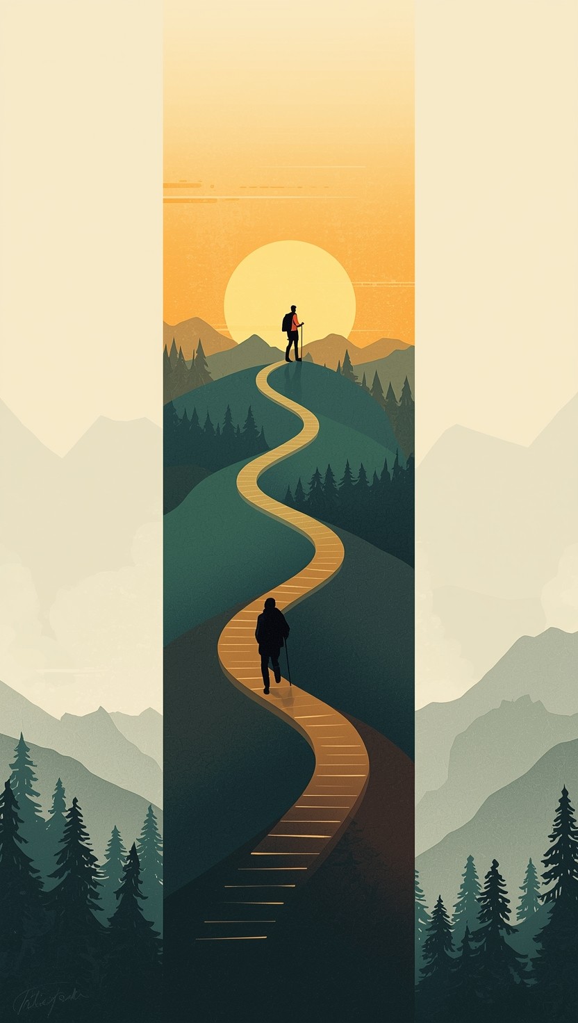 Free Ascending Golden Path Image - Journey, Traveler, Path | Download ...