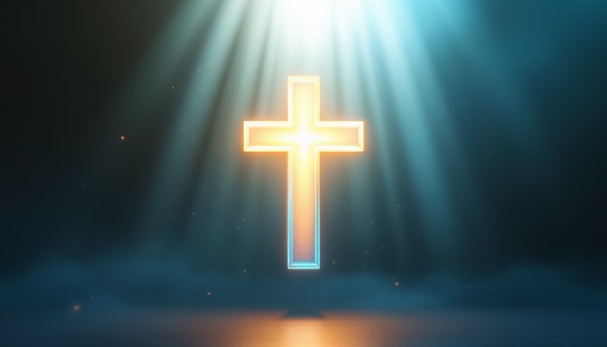 Cross In Light Free Divine Light Cross Image - Cross, Faith, Christian | Download at ...