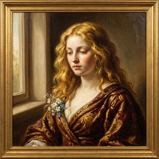 Earth Renaissance Style Free Serene Renaissance Portrait Image - Portrait, Woman, Renaissance ...