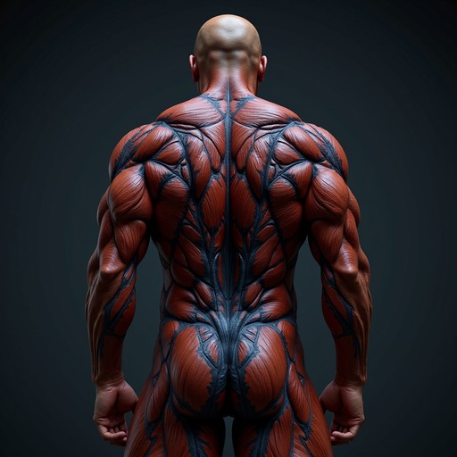 Free Anatomical Power Sculpture Image - Muscular, Anatomy, Bronze ...