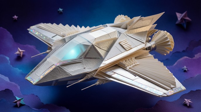 Foled Paper Download Origami Rockets Stock Images for Free | StockCake