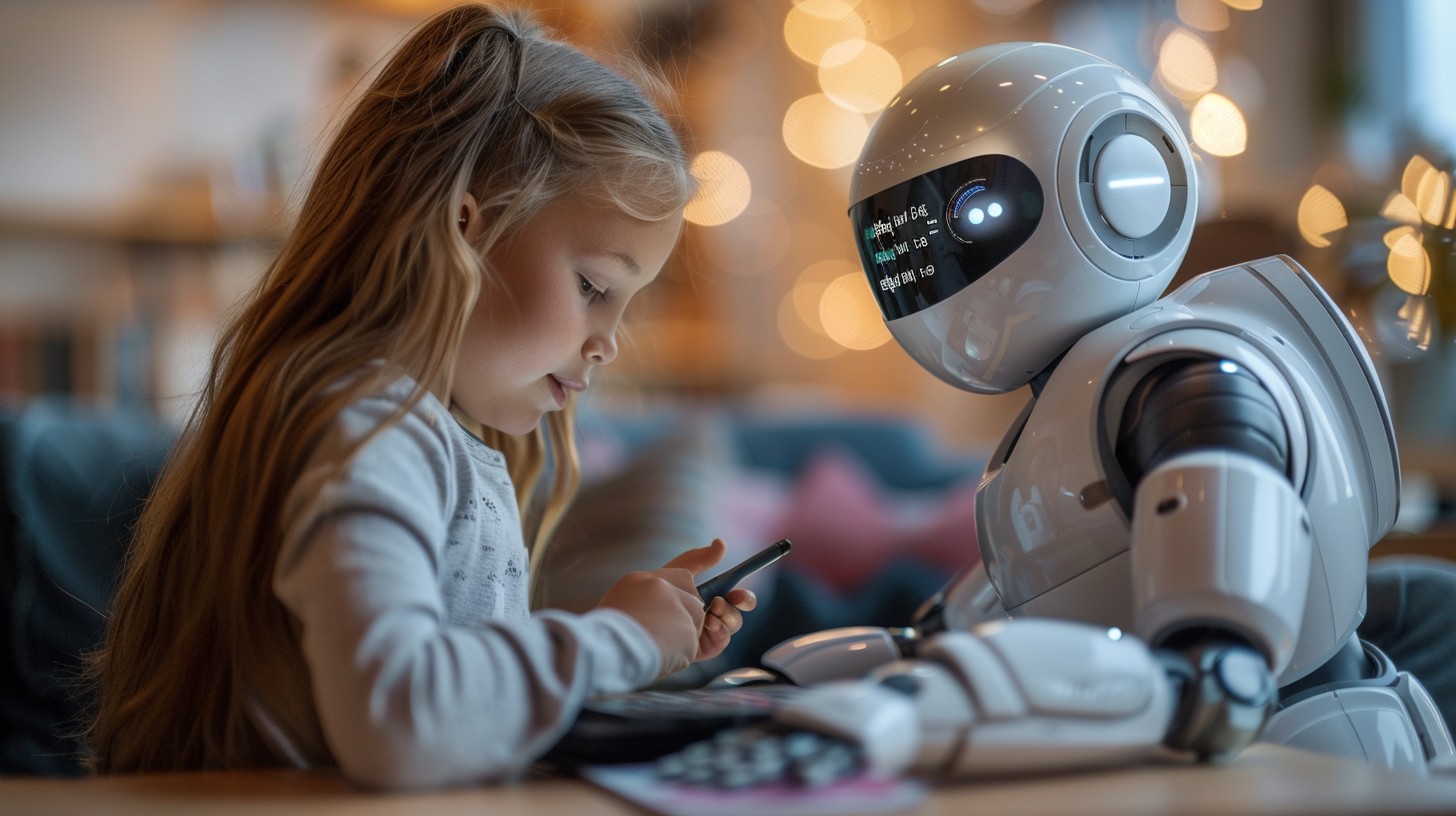 Free Robot Assisting Child Image - Robot, Child, Technology | Download ...