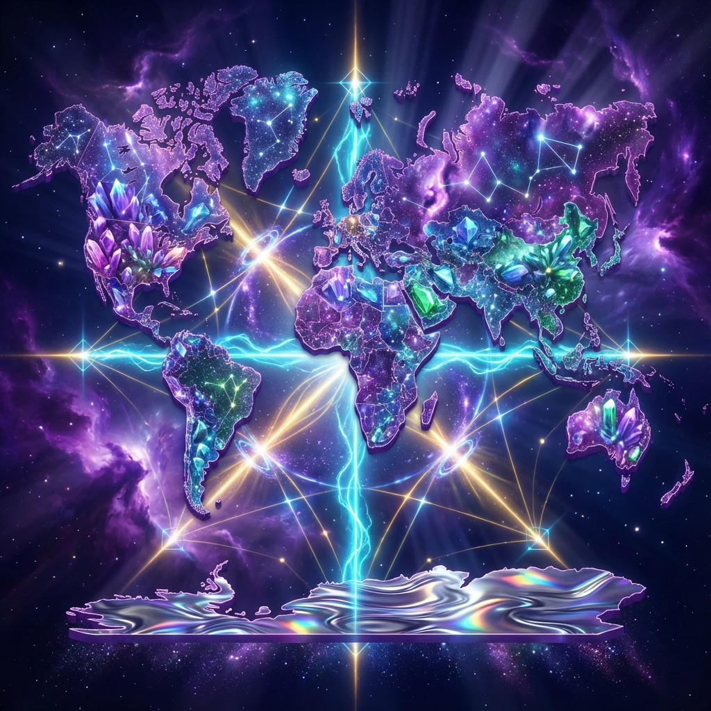Free Cosmic Crystal Map Image - Fantasy, Cosmic, Crystal | Download at ...