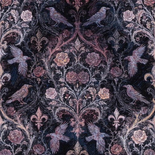 Free Gothic Chalk Pattern Image - Gothic, Damask, Pattern | Download at ...