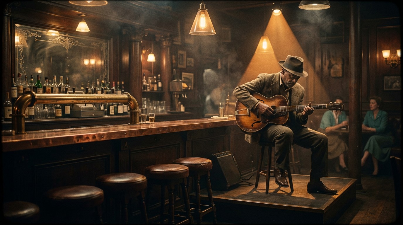 Free Vintage Bar Performance Image - Vintage, Guitar, Bar | Download at ...