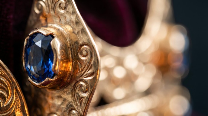 Free Golden Crown Detail Image - Crown, Gold, Golden | Download at ...