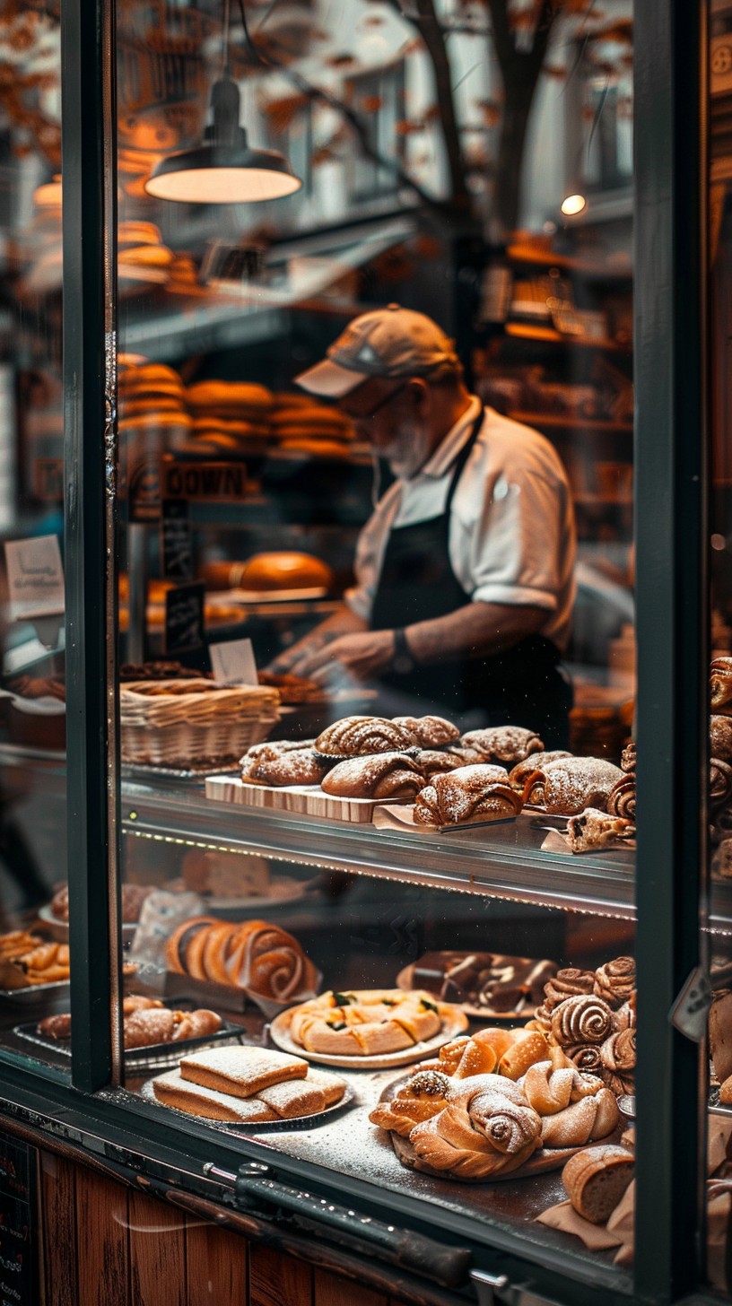 Free Bakery window display Image - Bakery, Baker, Pastries | Download ...