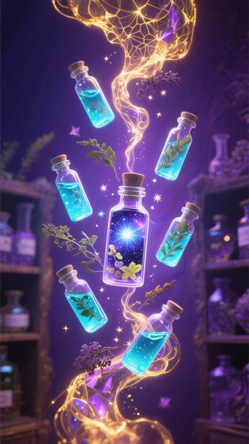 Mythical Elixir Free Mystical Glowing Elixirs Image - Potions, Elixirs, Magical ...