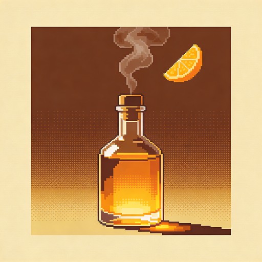 Free Amber Liquid Glow Image - Pixel, Bottle, Amber | Download at StockCake