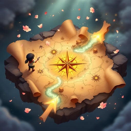Free Magical Adventure Map Image | Download at StockCake