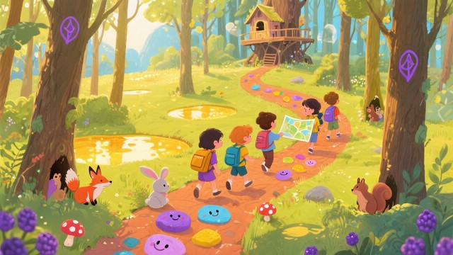 Follow Forest Free Forest Path Explorers Image - Adventure, Forest, Children ...