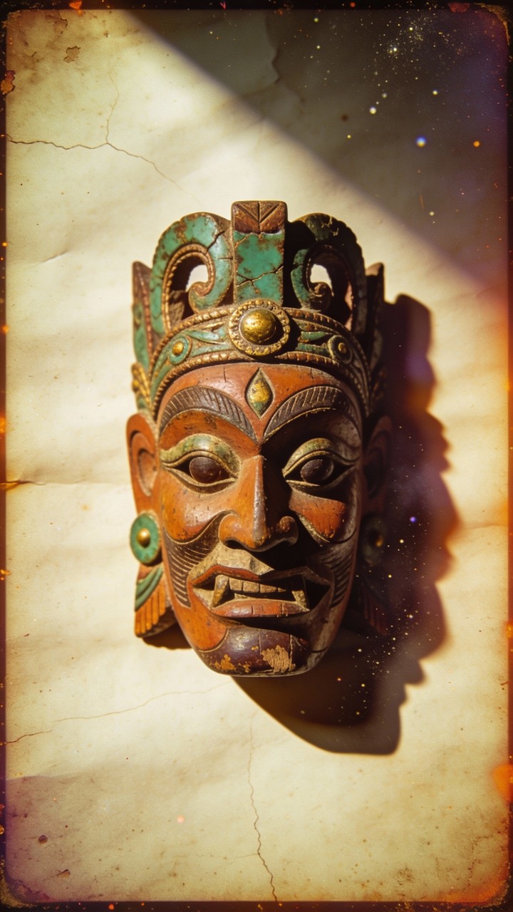 Free Ancient Ceremonial Mask Image - Mask, Ceremonial, Wooden ...