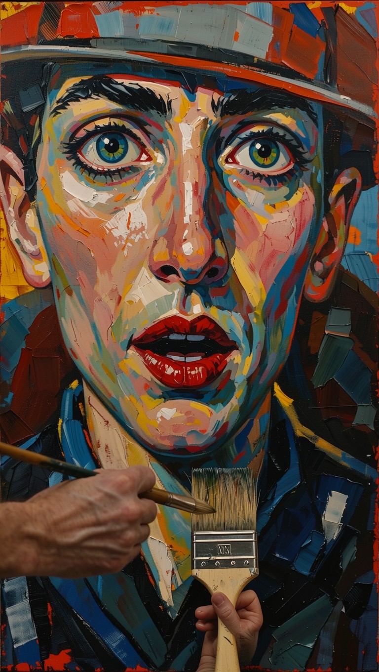 Free Expressionist Self Portrait Image - Expressionism, Portrait ...