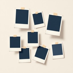 Free Floating Polaroid Spiral Image - Polaroid, Frames, Floating ...