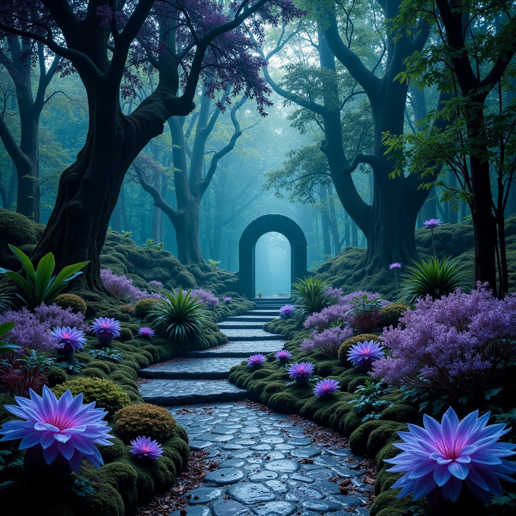 Free Enchanted Forest Portal Image - Magical, Forest, Pathway ...
