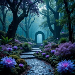 Free Enchanted Forest Path Image - Mystical, Forest, Pathway | Download ...