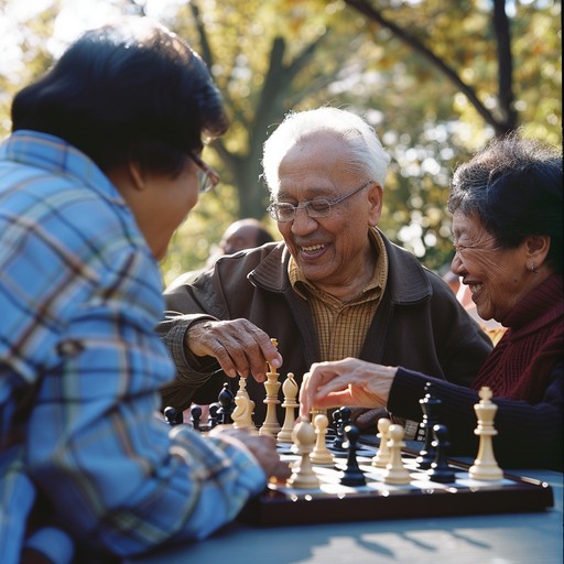 Free Joyful Chess Game Image - Chess, Seniors, Park | Download at StockCake