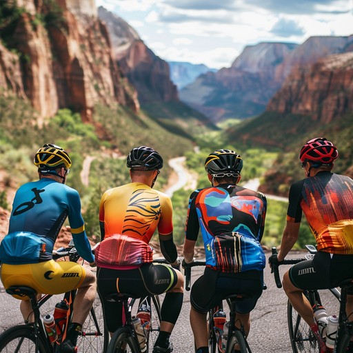 Free Cyclists Mountain Road Image - Cycling, Mountain, Road | Download ...