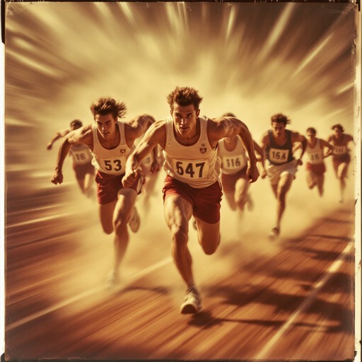 Vintage Running Races Free Vintage Athletes Race Image - Vintage, Sepia, Running | Download ...
