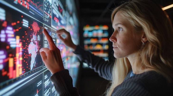 Free Analyzing Data Dashboard Image - Technology, Data, Professional ...