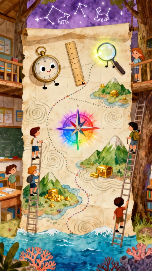 Treehouse Map Free Magical Exploration Map Image - Adventure, Exploration, Treehouse ...
