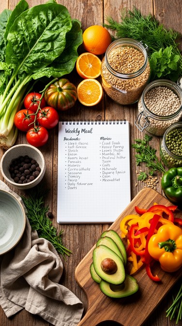 Meal And Routine Free Weekly Meal Planning Image - Food, Cooking, Meal | Download at ...