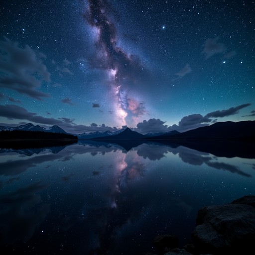 Free Starry Night Reflection Image - Milky Way, Stars, Night | Download ...