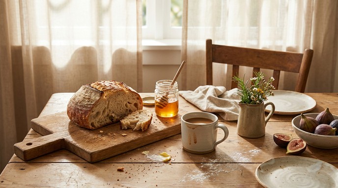 Rustic Breakfast Image Free Rustic Morning Ritual Image - Breakfast, Rustic, Farmhouse ...