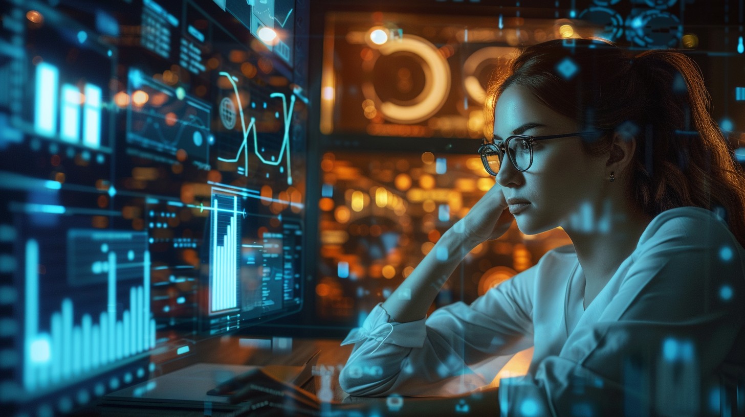 Free Tech Analysis Work Image - Technology, Data, Woman | Download at ...