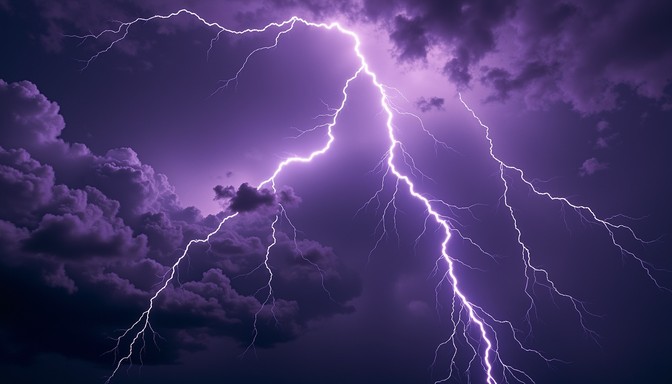 Free Electric Purple Storm Image - Lightning, Storm, Purple | Download ...
