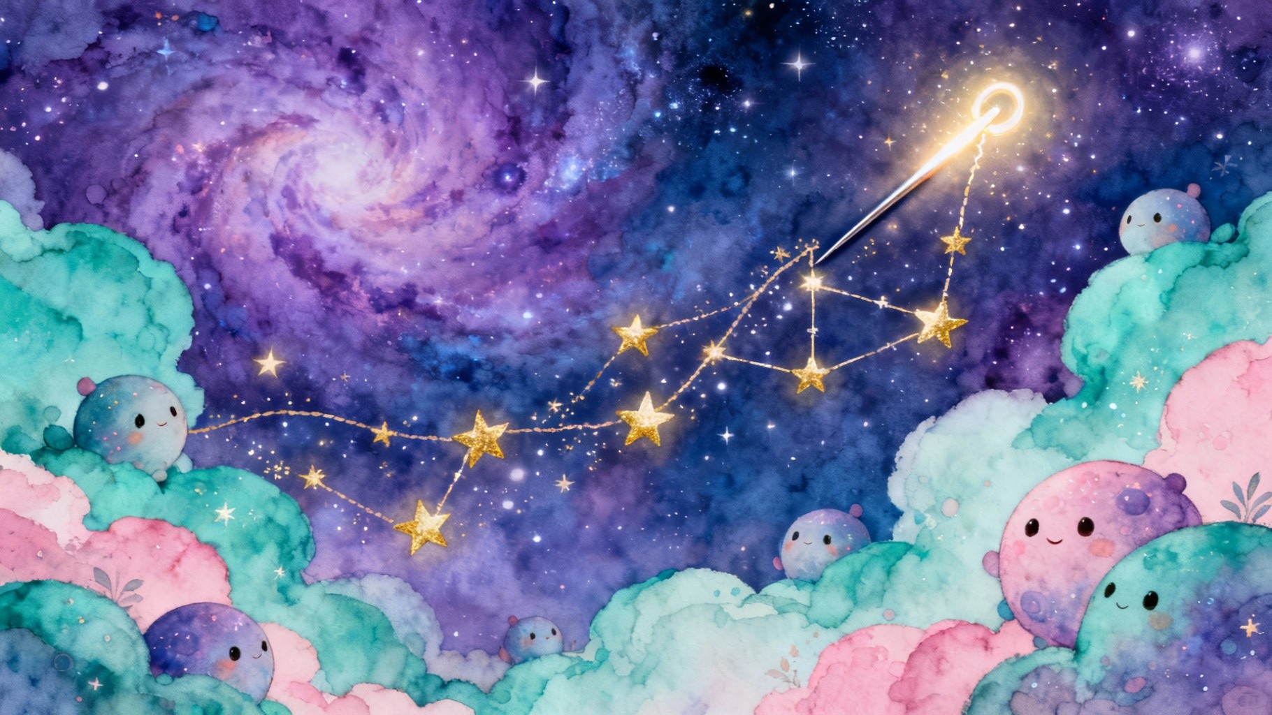 Free Stitching Stars Together Photo - Galaxy, Stars, Needle | Download ...