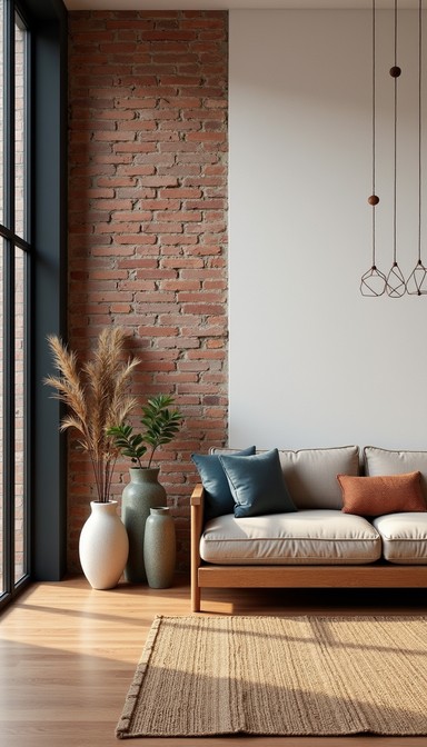 Free Texture Meets Comfort Image - Brick, Sofa, Texture | Download at ...