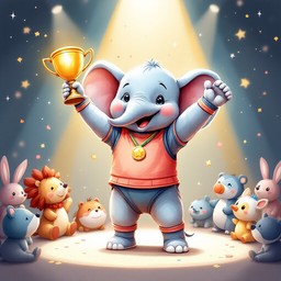 Free Champion Elephant Celebrates Image - Elephant, Champion ...