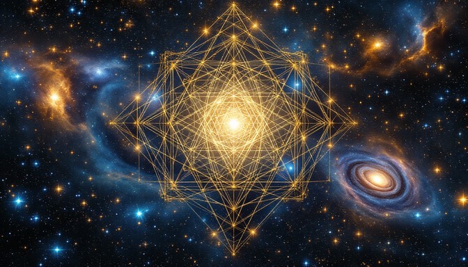 宇宙の幾何学的完璧さの画像をダウンロード - 幾何学, 宇宙的, 神聖