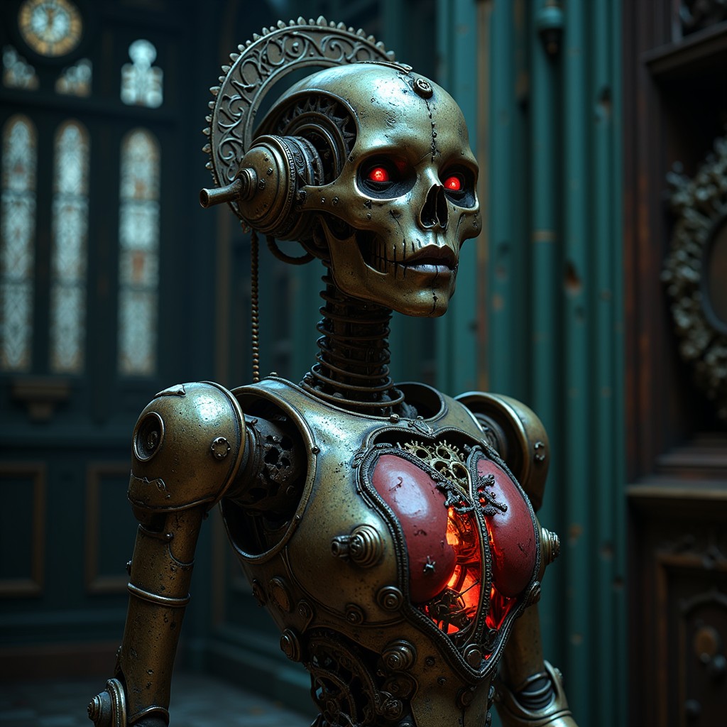 Free Gothic Mechanical Soul Image - Steampunk, Gothic, Automaton ...