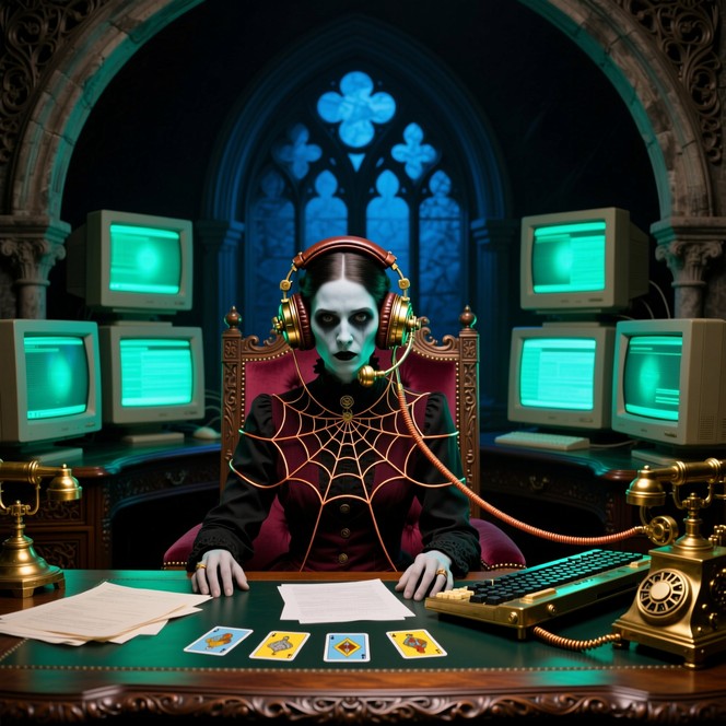 Goth Operator Free Gothic Helpdesk Operator Image - Victorian, Gothic, Helpdesk ...