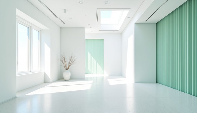Curated visual reference: Visual Reference: Free Mint Green Minimalism Image
