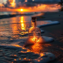 Free Sunset Bottle Beach Image - Sunset, Beach, Bottle | Download at ...