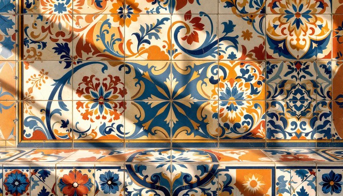 Free Mediterranean Tile Pattern Image - Vintage, Tile, Moorish ...